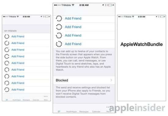 iOS8.2 AppleWatch相关功能一览 健康应用是亮点