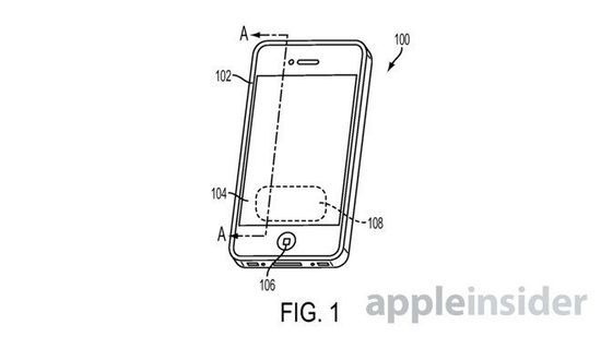 苹果新专利申请：指纹验证直接镶嵌到屏幕上