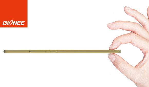 金立Elife S7曝光：4.6毫米厚度 金色边框设计