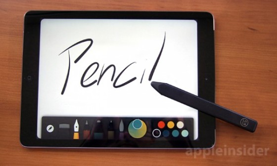 苹果或为 12.9 寸 iPad Pro 推出手写笔 