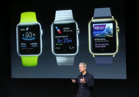 库克：Apple Watch或取代汽车钥匙