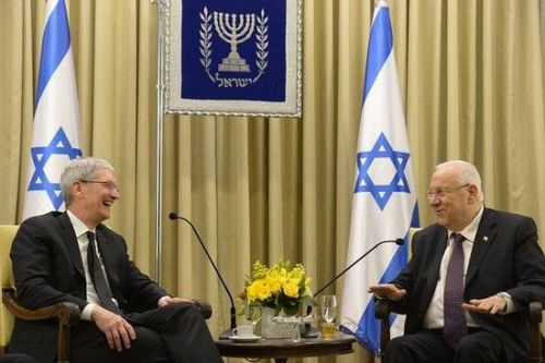 苹果CEO库克与以色列总统会面 将在当地开展芯片设计业务