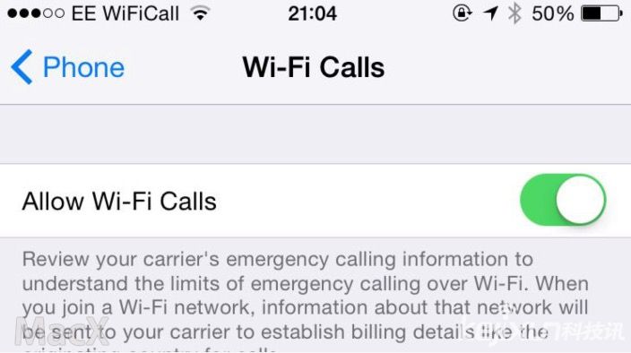 iOS 8.3新功能曝光：WiFi 通话功能扩展