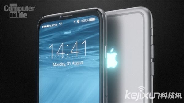 iPhone 7概念渲染图曝光：背部苹果Logo会发光