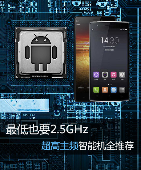 最低也要2.5GHz 超高主频智能机全推荐第2张图