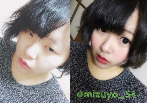 日本妹子化妆“秒”变女神获赞 网友求指点