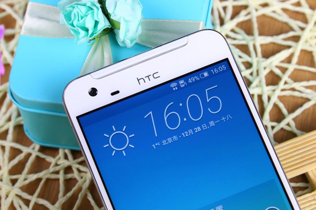 全金属一体机身 2399元HTC One X9图赏