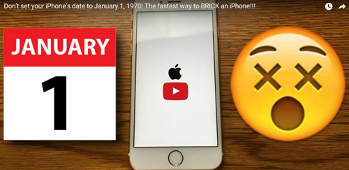1970变砖 iOS漏洞 苹果1970漏洞 苹果漏洞