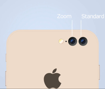 苹果手机双镜头专利曝光：两镜头可独立使用