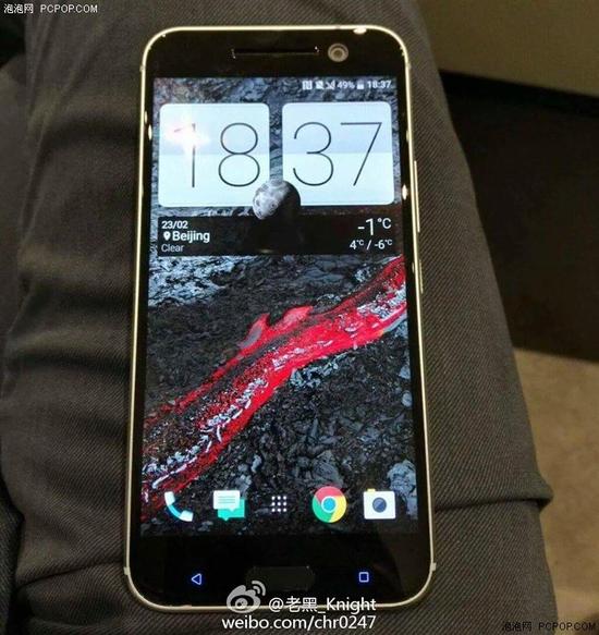 HTC 10真机照片曝光？ 配置涨了下巴没了