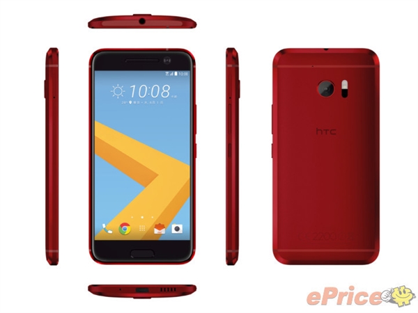 这会是"中国红"吗 红色HTC 10多角度曝光 