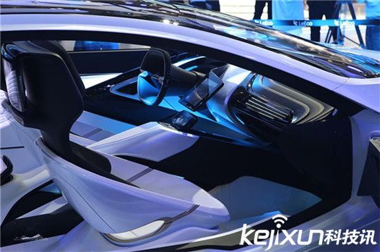乐视超级汽车LeSEE亮相北京车展 车辆自动驾驶已实现