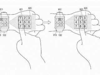 三星智能手表新专利曝光   能在手臂上投影出屏幕