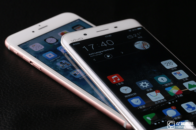 尖Phone:vivo Xplay5对比苹果6s Plus 