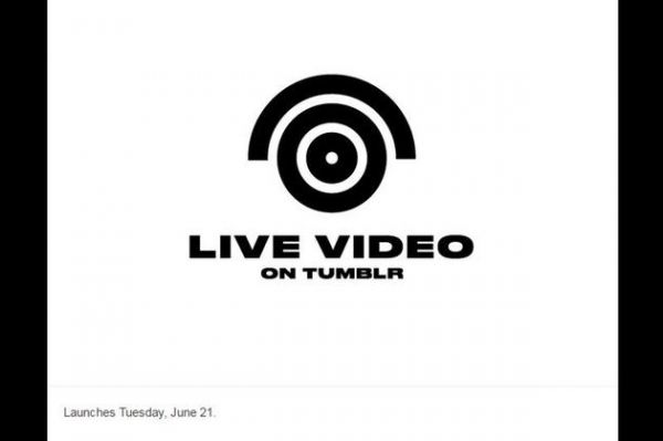Tumblr推出视频直播功能