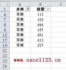 在Excel中粘贴时怎样跳过隐藏行 三联教程