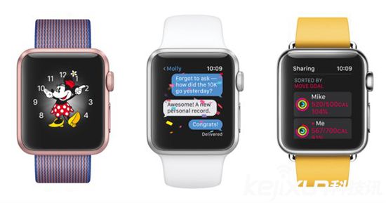 苹果iOS10核心应用开放 watchOS成为伴娘