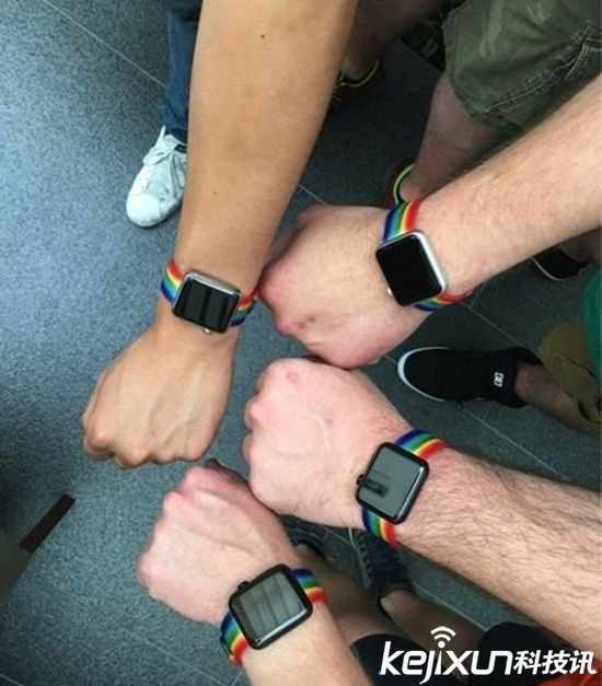 apple watch推出彩虹表带 苹果表示支持同性恋
