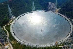 世界最强射电望远镜竣工 FAST“天眼”落户中国