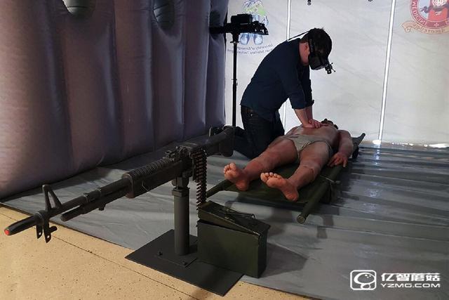 军队医务人员已经在用VR训练伤员救治了