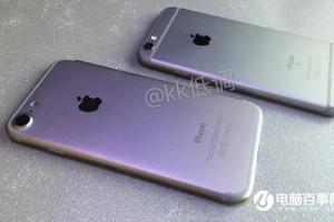 iPhone7与iPhone 6s真机对比图来了！