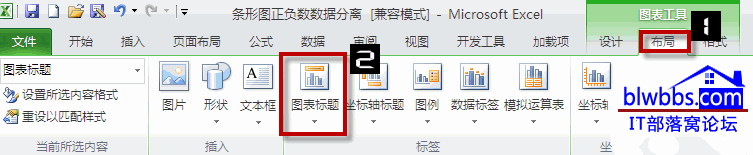 excel图表标题添加和引用单元格的方法