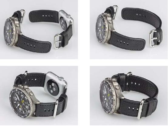 超诡异配件：让你同时戴上传统手表和苹果手表