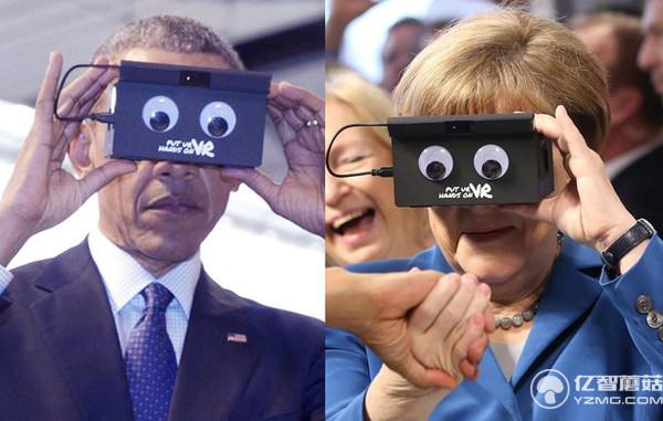 奥巴马成第一个VR视频演员  热爱科技