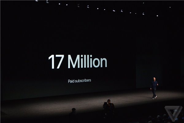关于Apple Music 苹果库克宣布付费订阅用户突破1700万