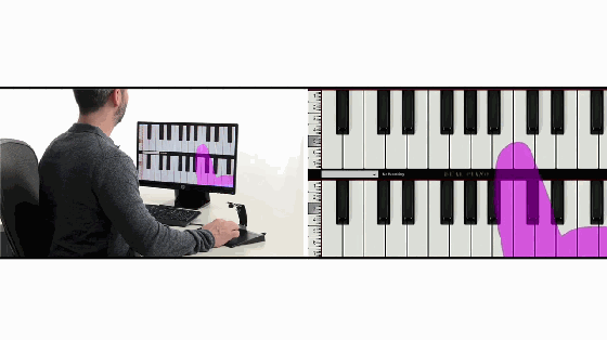 这款触摸板能让你在普通电脑屏幕上弹钢琴 