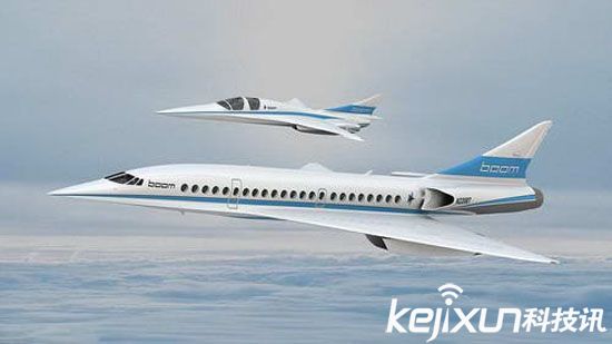 XB-1超音速民用机亮相 时速2335公里