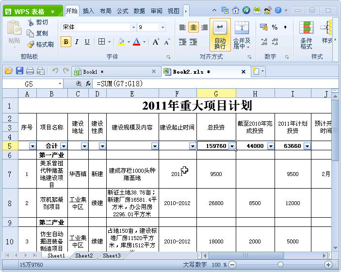 WPS表格技巧：分类汇总与自动筛选结合实现分类快速求和