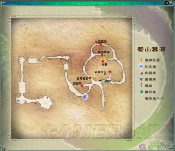 仙剑奇侠传5迷宫地图
