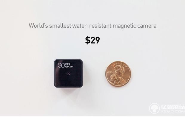 硬币大小的防水相机 让你从不同视角看世界