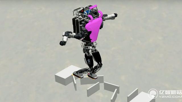 这是有平衡感的机器人 用于废墟救援将会很靠谱