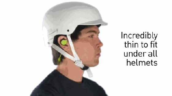 戴上这款耳机 骑行中音乐头盔和安全都可以有了