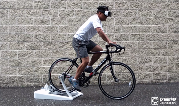 这款VR套件 让你足不出户就能享受畅快的骑行