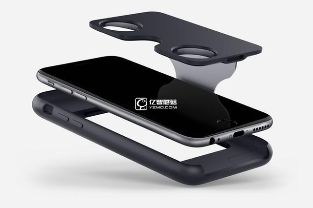 你以为这是普通手机壳？其实是个超小VR设备