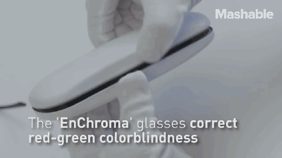 这款太阳能眼镜不止能装酷 还能矫正红绿视觉障碍