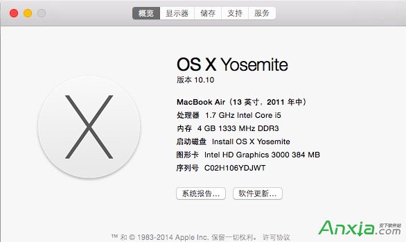 Mac教程,mac怎么查看<a href=/pc/zuzhuang/ target=_blank class=infotextkey>电脑配置</a>,如何查看mac电脑硬件配置,mac查看电脑配置