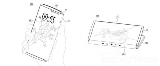 LG手机平板二合一产品专利曝光 可折叠屏幕设计