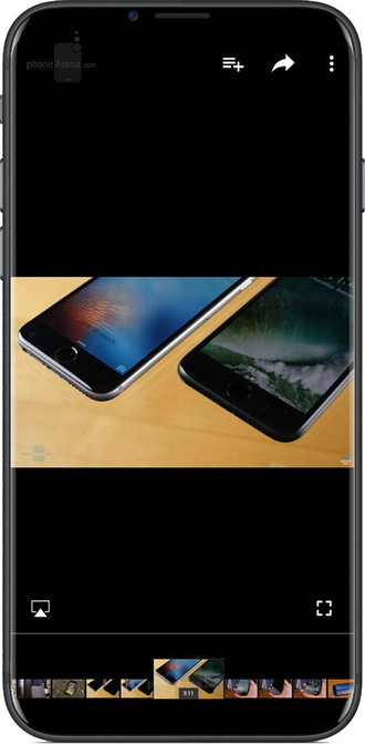 5.8英寸iPhone 8将采用无边框OLED屏幕 边缘位置略有弯曲
