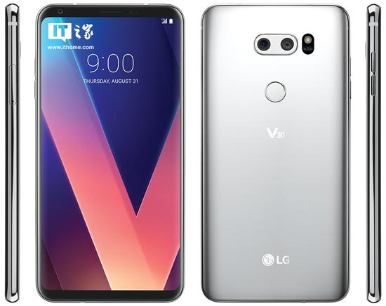 LG V30渲染图曝光：惊艳全面屏 后置平行双摄