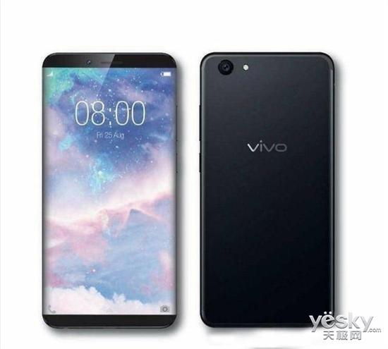 全面屏手机vivo X20曝光：支持DSP逆光拍摄