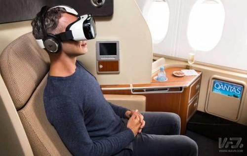 坐飞机还能玩VR 这项新体验我给个赞