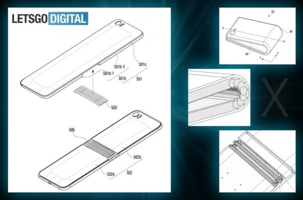 比全面屏酷炫！三星Galaxy X柔性折叠屏手机曝光