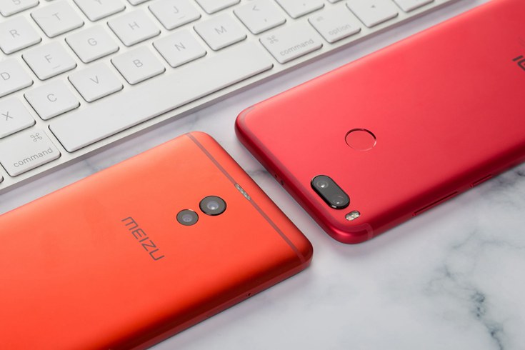 小米5X红色版和魅蓝Note6猩焰红对比图赏 哪个好看？