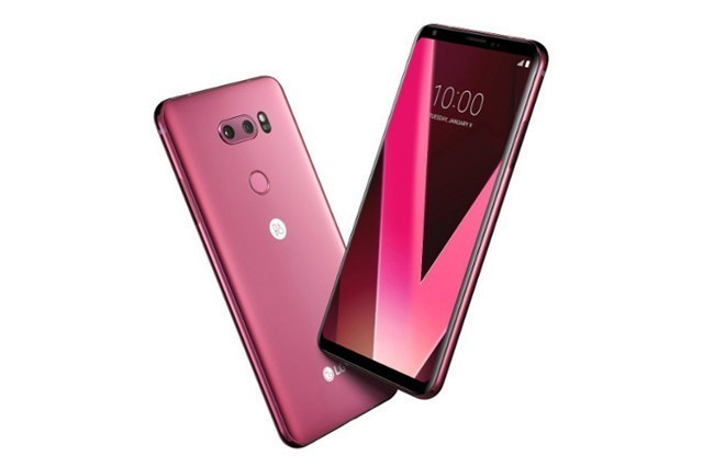 LG V30新配色玫瑰粉 将在CES 2018期间发布