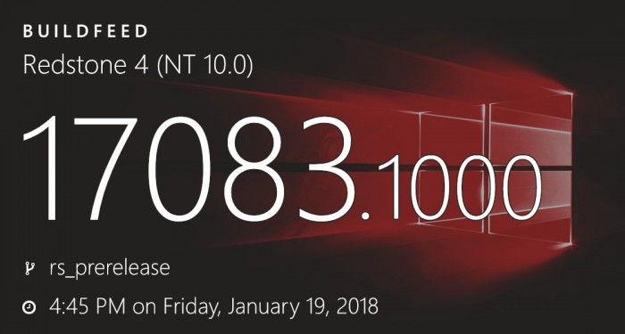 Win10 Build 17083正式发布 五个新功能一览