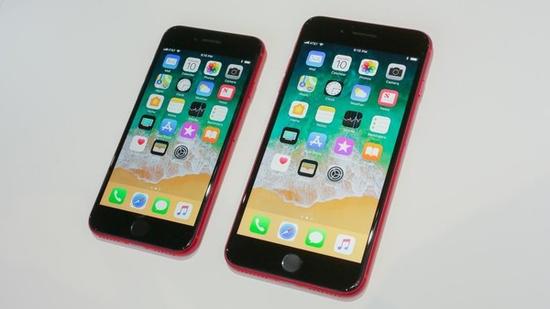 iPhone 8与iPhone 8 Plus